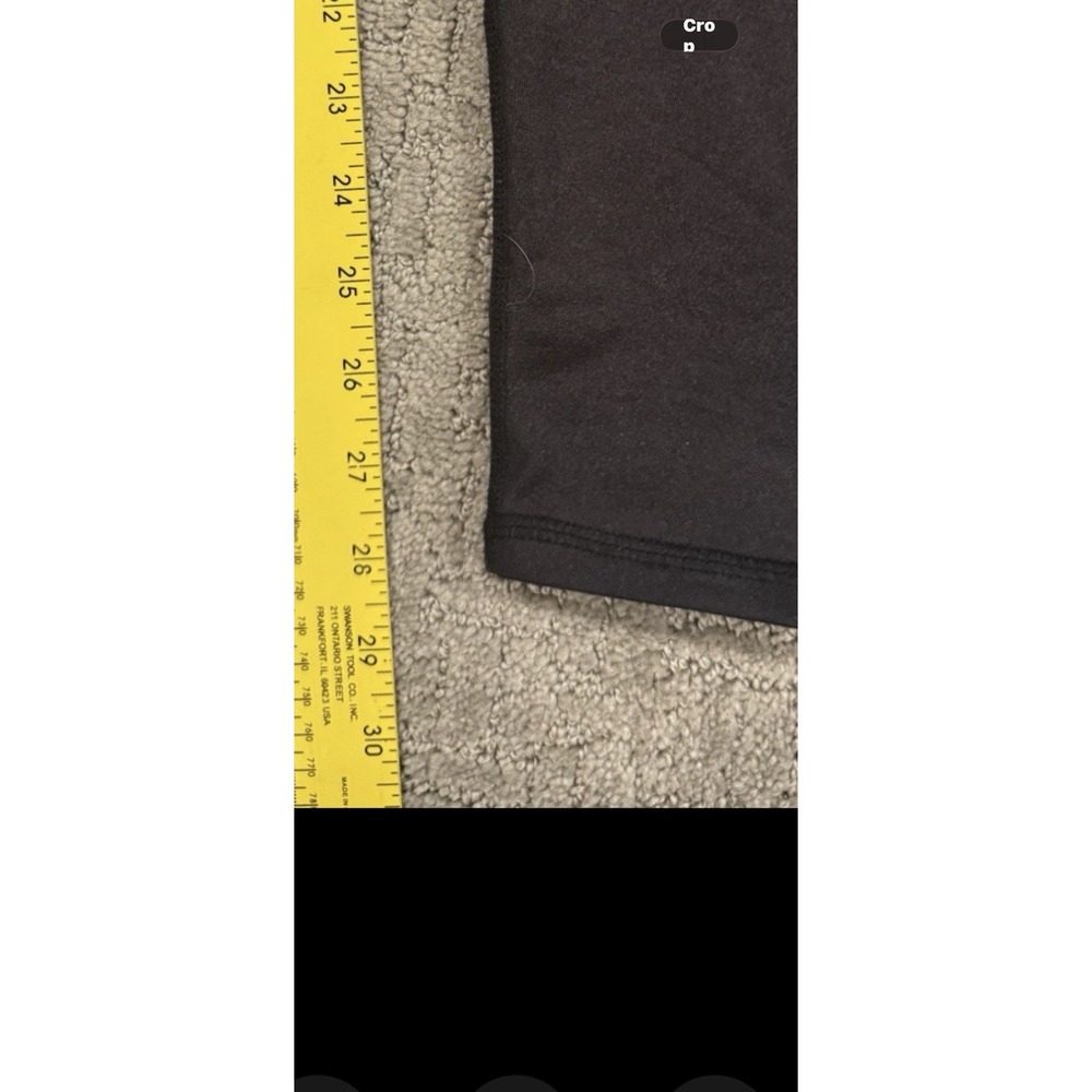 Alo Medium Charcoal Leggings (B1) - Picture 5 of 5